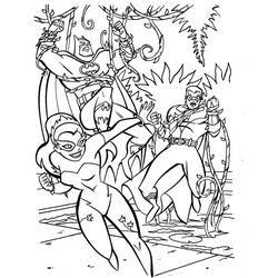Dessin à colorier: Super Héros DC Comics (Super-héros) #80263 - Coloriages à Imprimer Gratuits