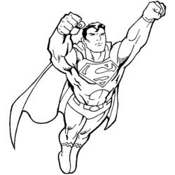 Dessin à colorier: Super Héros DC Comics (Super-héros) #80270 - Coloriages à Imprimer Gratuits