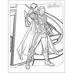 Dessin à colorier: Super Héros DC Comics (Super-héros) #80302 - Coloriages à Imprimer Gratuits