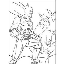 Dessin à colorier: Super Héros DC Comics (Super-héros) #80405 - Coloriages à Imprimer Gratuits