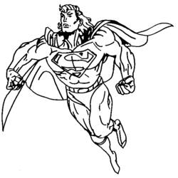 Dessin à colorier: Super Héros DC Comics (Super-héros) #80422 - Coloriages à Imprimer Gratuits