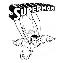 Dessin à colorier: Super Héros DC Comics (Super-héros) #80461 - Coloriages à Imprimer Gratuits