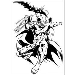Dessin à colorier: Super Héros DC Comics (Super-héros) #80485 - Coloriages à Imprimer Gratuits