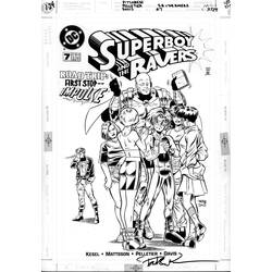 Dessin à colorier: Super Héros DC Comics (Super-héros) #80516 - Coloriages à Imprimer Gratuits