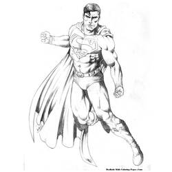 Dessin à colorier: Super Héros DC Comics (Super-héros) #80519 - Coloriages à Imprimer Gratuits