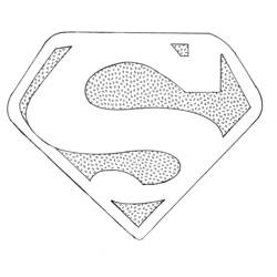 Dessin à colorier: Superman (Super-héros) #83630 - Coloriages à imprimer