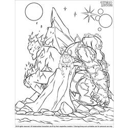 Dessin à colorier: Thor (Super-héros) #75880 - Coloriages à Imprimer Gratuits