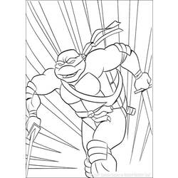 Dessin à colorier: Tortues Ninja (Super-héros) #75518 - Coloriages à Imprimer Gratuits