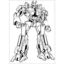 Dessin à colorier: Transformers (Super-héros) #75082 - Coloriages à Imprimer