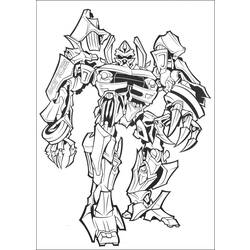 Dessin à colorier: Transformers (Super-héros) #75091 - Coloriages à Imprimer Gratuits