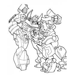 Dessin à colorier: Transformers (Super-héros) #75119 - Coloriages à Imprimer Gratuits