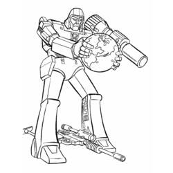 Dessin à colorier: Transformers (Super-héros) #75140 - Coloriages à Imprimer Gratuits