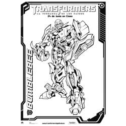 Dessin à colorier: Transformers (Super-héros) #75154 - Coloriages à Imprimer Gratuits