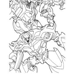 Dessin à colorier: Transformers (Super-héros) #75171 - Coloriages à Imprimer Gratuits