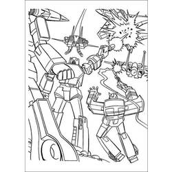 Dessin à colorier: Transformers (Super-héros) #75182 - Coloriages à Imprimer Gratuits