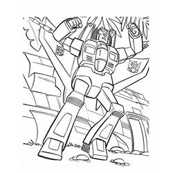 Dessin à colorier: Transformers (Super-héros) #75184 - Coloriages à Imprimer Gratuits