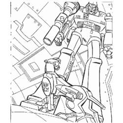 Dessin à colorier: Transformers (Super-héros) #75199 - Coloriages à Imprimer Gratuits