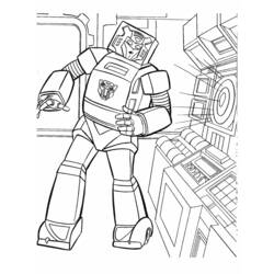 Dessin à colorier: Transformers (Super-héros) #75229 - Coloriages à Imprimer Gratuits