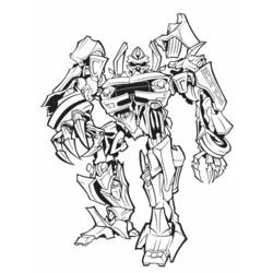 Dessin à colorier: Transformers (Super-héros) #75255 - Coloriages à Imprimer Gratuits