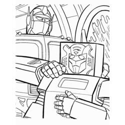 Dessin à colorier: Transformers (Super-héros) #75266 - Coloriages à Imprimer Gratuits