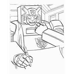 Dessin à colorier: Transformers (Super-héros) #75270 - Coloriages à Imprimer Gratuits