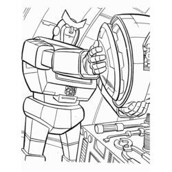 Dessin à colorier: Transformers (Super-héros) #75292 - Coloriages à Imprimer Gratuits