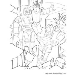 Dessin à colorier: Transformers (Super-héros) #75300 - Coloriages à Imprimer Gratuits