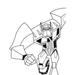 Dessin à colorier: Transformers (Super-héros) #75310 - Coloriages à Imprimer Gratuits