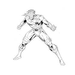 Dessin à colorier: X-Men (Super-héros) #74342 - Coloriages à Imprimer