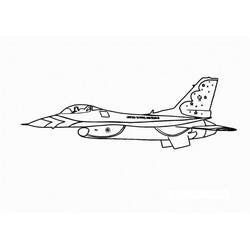 Coloriage Avion (Transport) #183571 à imprimer et colorier