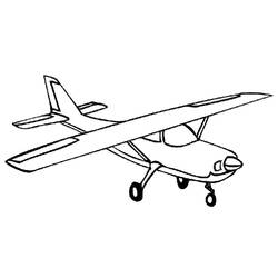 Coloriage Avion (Transport) #183578 à imprimer et colorier