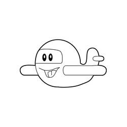 Coloriage Avion (Transport) #215753 à imprimer et colorier