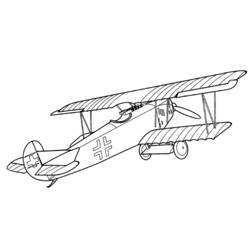 Dessin à colorier: Avion militaires (Transport) #141235 - Coloriages à Imprimer