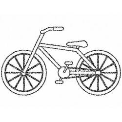 Dessin à colorier: Bicyclette / Vélo (Transport) #136949 - Coloriages à Imprimer Gratuits