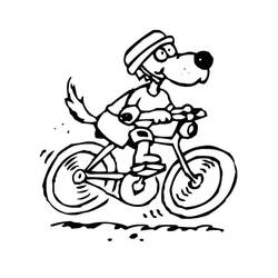 Coloriage Bicyclette / Vélo (Transport) #217334 à imprimer et colorier