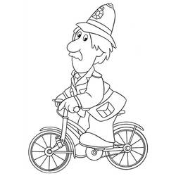 Coloriage Bicyclette / Vélo (Transport) #217335 à imprimer et colorier