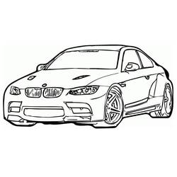 Dessin à colorier: BMW (Transport) #204400 - Coloriages à Imprimer Gratuits