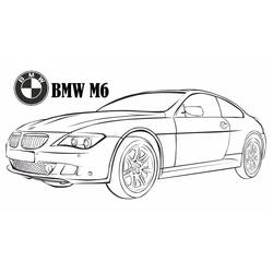 Dessin à colorier: BMW (Transport) #204413 - Coloriages à Imprimer Gratuits