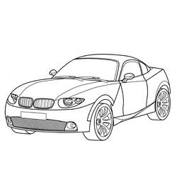 Dessin à colorier: BMW (Transport) #204432 - Coloriages à Imprimer Gratuits