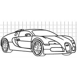 Coloriage Bugatti (Transport) #174792 à imprimer et colorier
