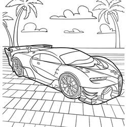 Coloriage Bugatti (Transport) #218675 à imprimer et colorier