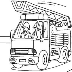 Dessin à colorier: Camion (Transport) #135644 - Coloriages à Imprimer Gratuits