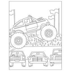 Coloriage Camion (Transport) #180660 à imprimer et colorier