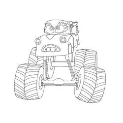 Coloriage Camion (Transport) #180661 à imprimer et colorier