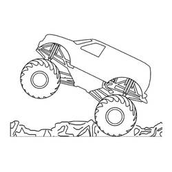 Coloriage Camion (Transport) #180666 à imprimer et colorier