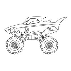 Coloriage Camion (Transport) #180671 à imprimer et colorier