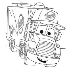 Coloriage Camion (Transport) #180697 à imprimer et colorier