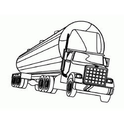 Coloriage Camion (Transport) #180707 à imprimer et colorier