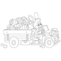 Coloriage Camion (Transport) #180708 à imprimer et colorier