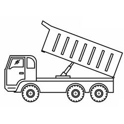 Coloriage Camion (Transport) #216069 à imprimer et colorier